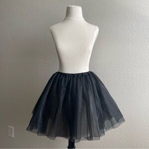 Vintage 1970s Tutu Tulle Sheer Crinoline